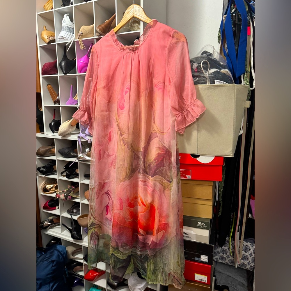 Bnwt silk dress